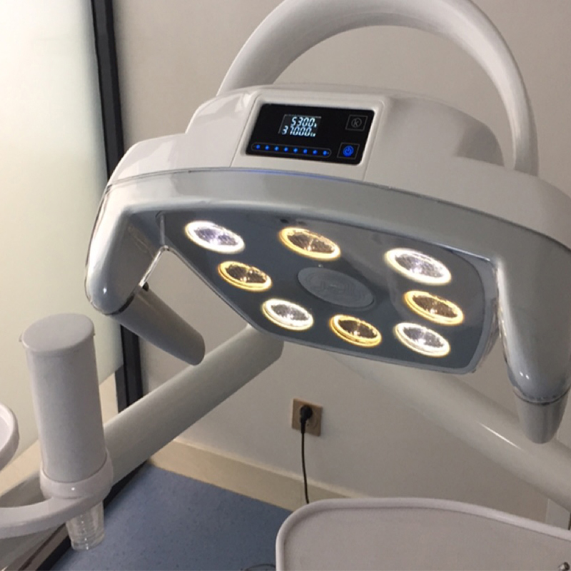 26W 8 LED Lampe Dental Oral Light Induction f&uuml;r Zahnarztstuhl Einheit LED-AZS
